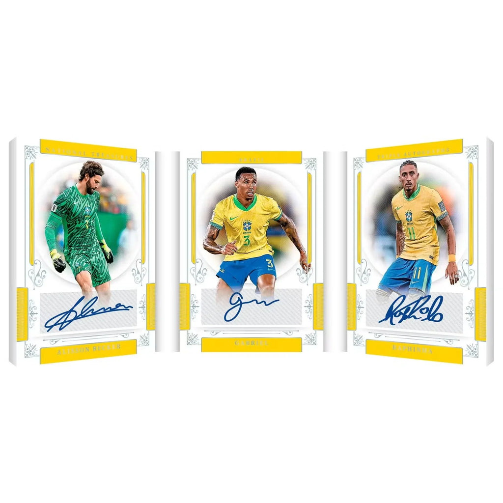 2025-26 Panini National Treasures Road to FIFA World Cup Soccer Hobby 4-Box Case | Presell (Ships Sealed Only)