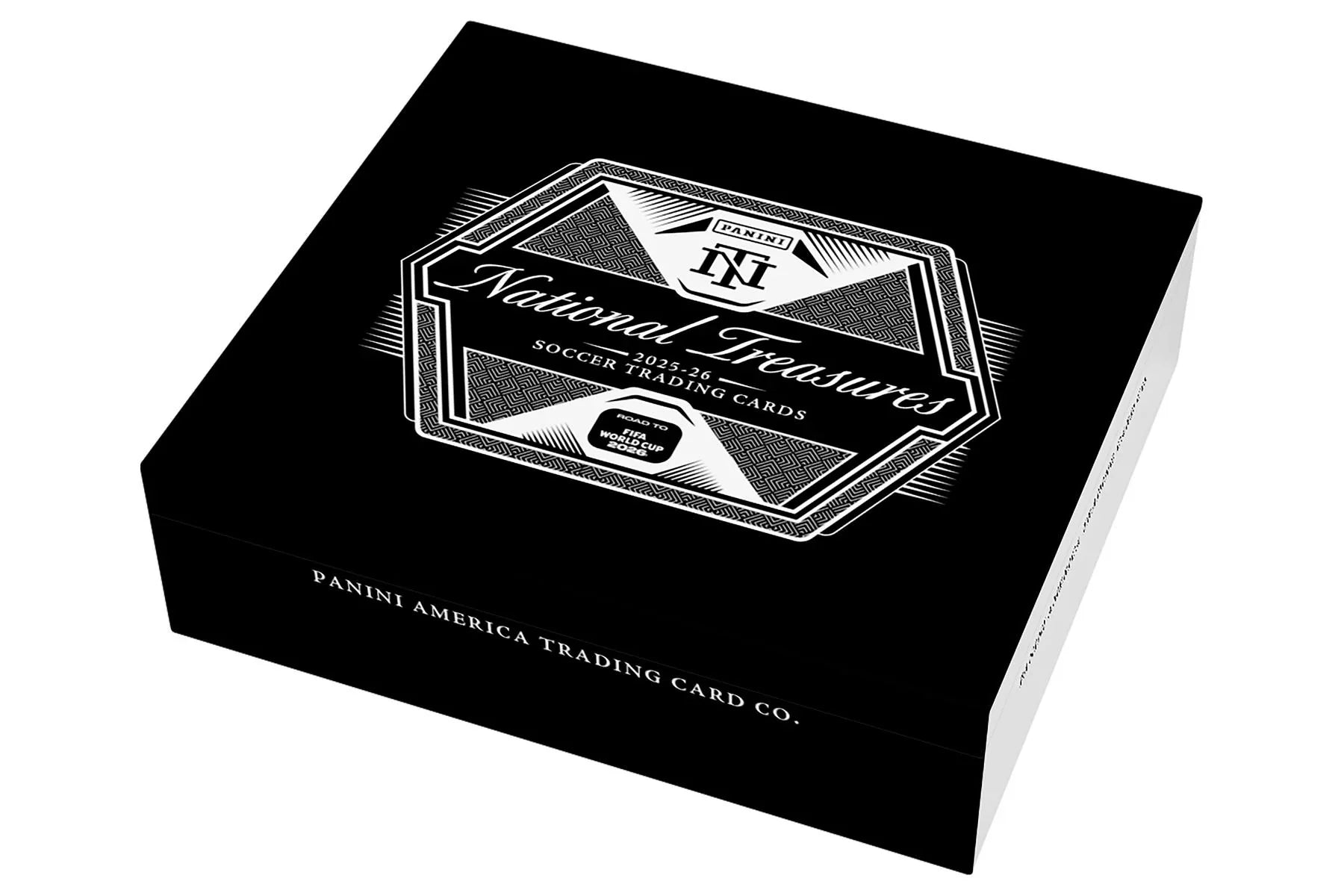 2025-26 Panini National Treasures Road to FIFA World Cup Soccer Hobby 4-Box Case | Presell (Ships Sealed Only)