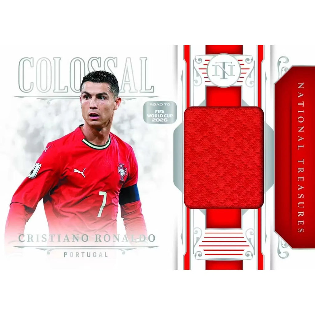 2025-26 Panini National Treasures Road to FIFA World Cup Soccer Hobby 4-Box Case | Presell (Ships Sealed Only)