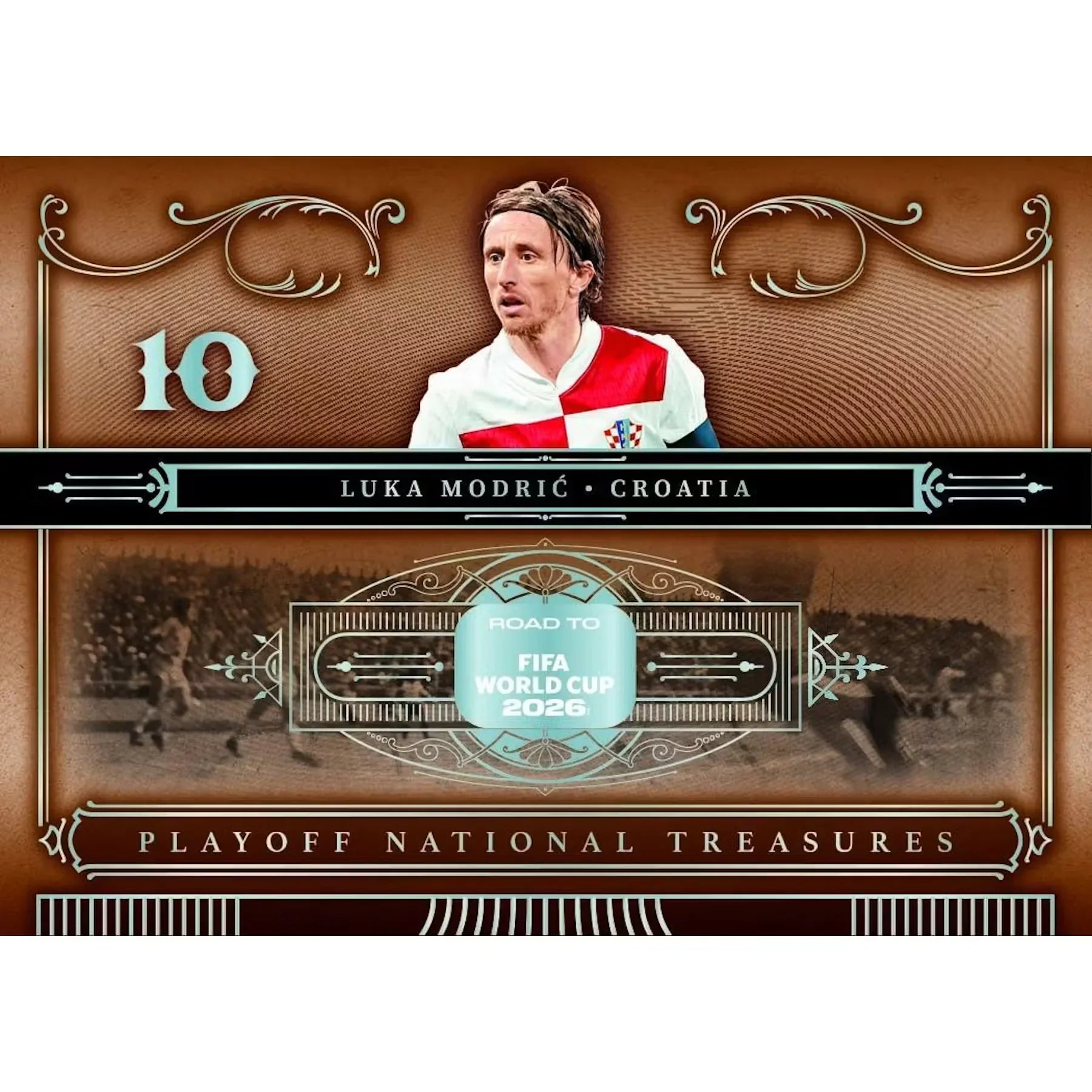 2025-26 Panini National Treasures Road to FIFA World Cup Soccer Hobby 4-Box Case | Presell (Ships Sealed Only)
