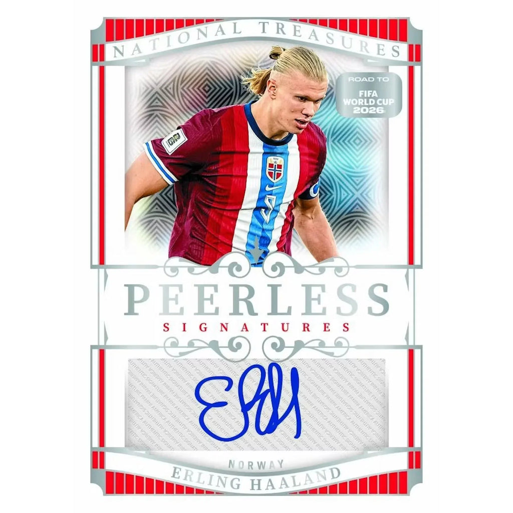 2025-26 Panini National Treasures Road to FIFA World Cup Soccer Hobby 4-Box Case | Presell (Ships Sealed Only)