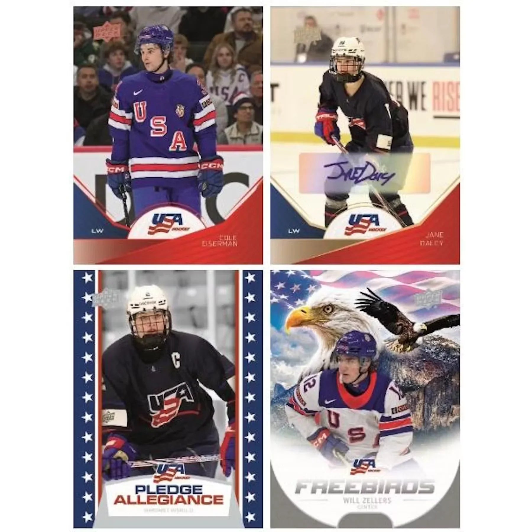 2026 USA Juniors Hockey Upper Deck Team Blaster 20 Box Case Presell Releases Sep 16th 2026 (Ships Sealed Only)