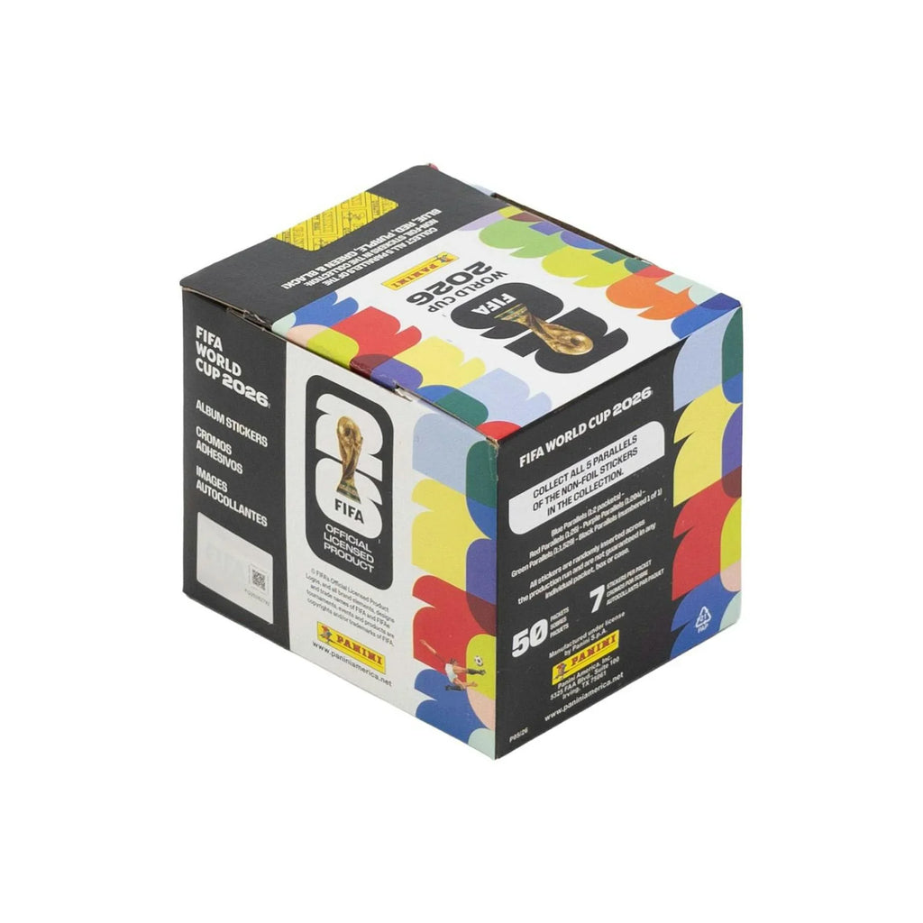 2026 Panini FIFA World Cup Soccer 50 Pack Sticker 30 Box Case U S Version (Ships Sealed Only)