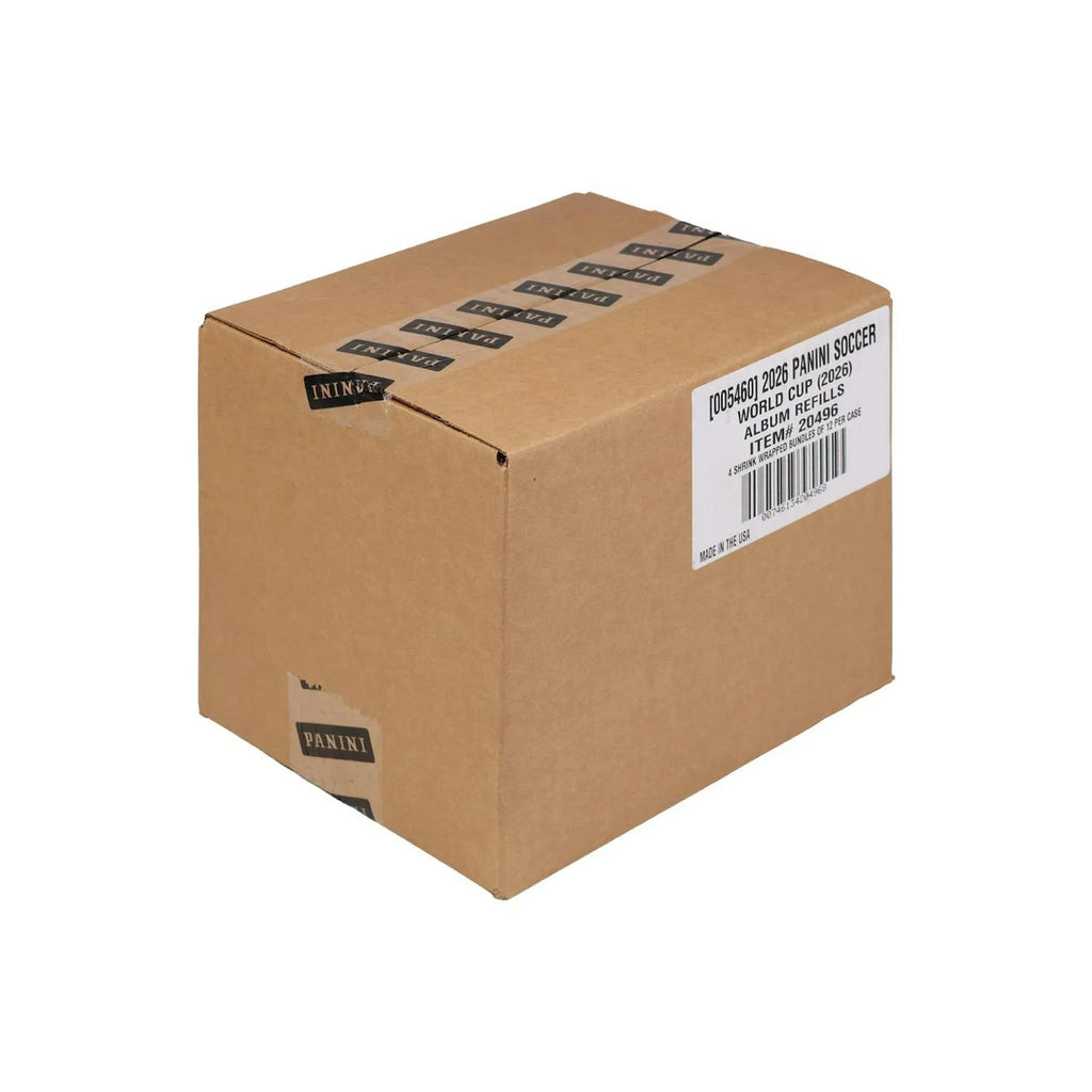 2026 Panini FIFA World Cup Soccer Sticker 12 Album 4 Box Case U S Version (Ships Sealed Only)