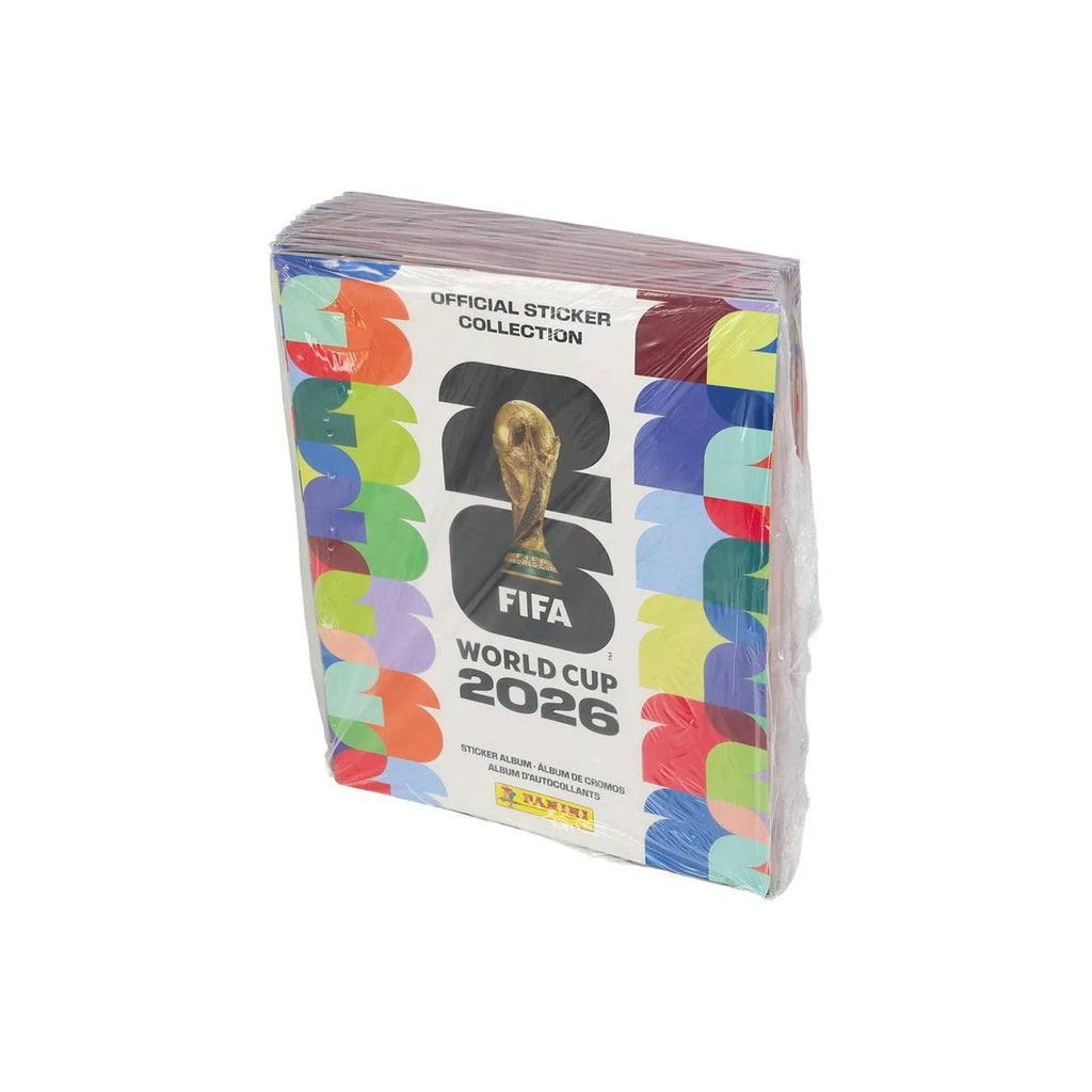 2026 Panini FIFA World Cup Soccer Sticker 12 Album 4 Box Case U S Version (Ships Sealed Only)