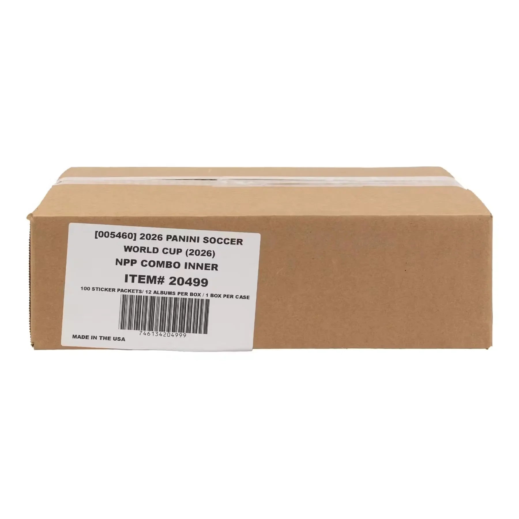 2026 Panini FIFA World Cup Soccer Sticker Combo 4 Box Case US Version (Ships Sealed Only)