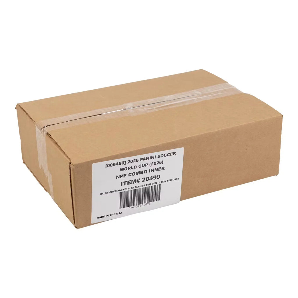 2026 Panini FIFA World Cup Soccer Sticker Combo 4 Box Case US Version (Ships Sealed Only)