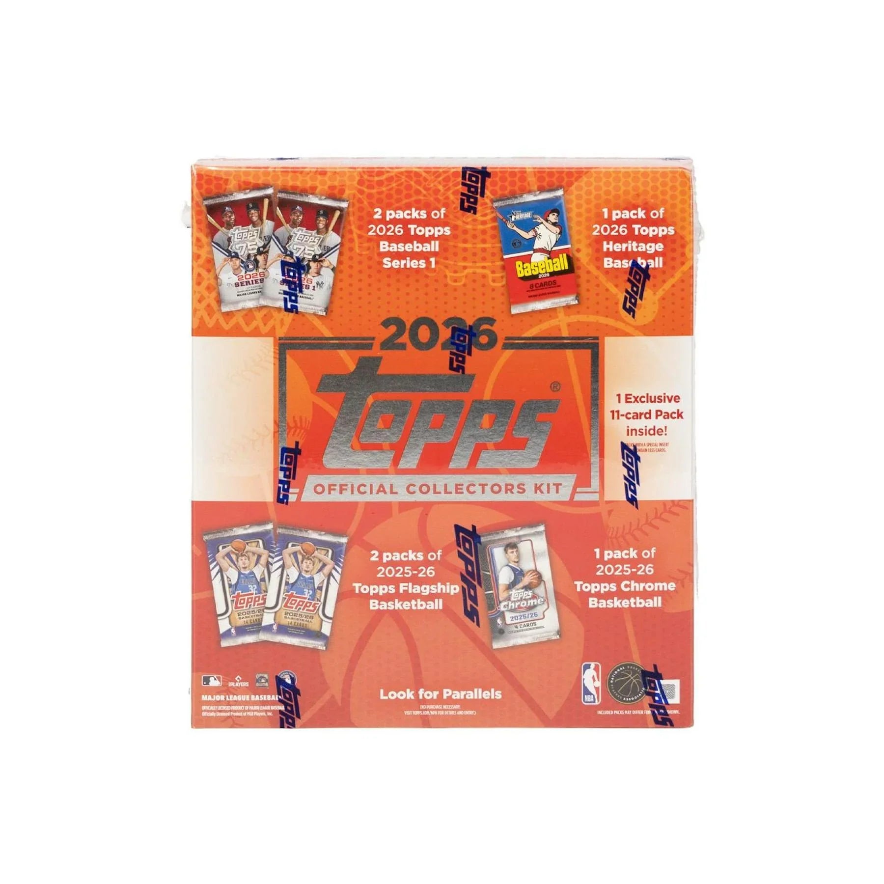 2026 Topps MLB x NBA Official Collector Kit Box Wave 1 (Ships Sealed Only)