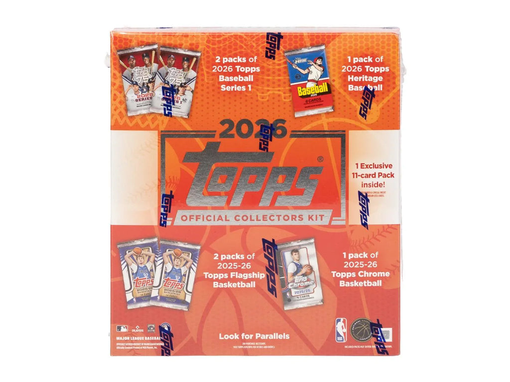 2026 Topps MLB x NBA Official Collector Kit Box Wave 1 (Ships Sealed Only)