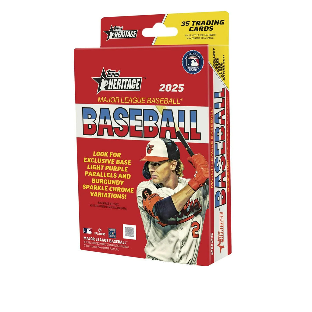 2025 Topps Heritage Baseball Hanger Box (Ships Sealed Only)