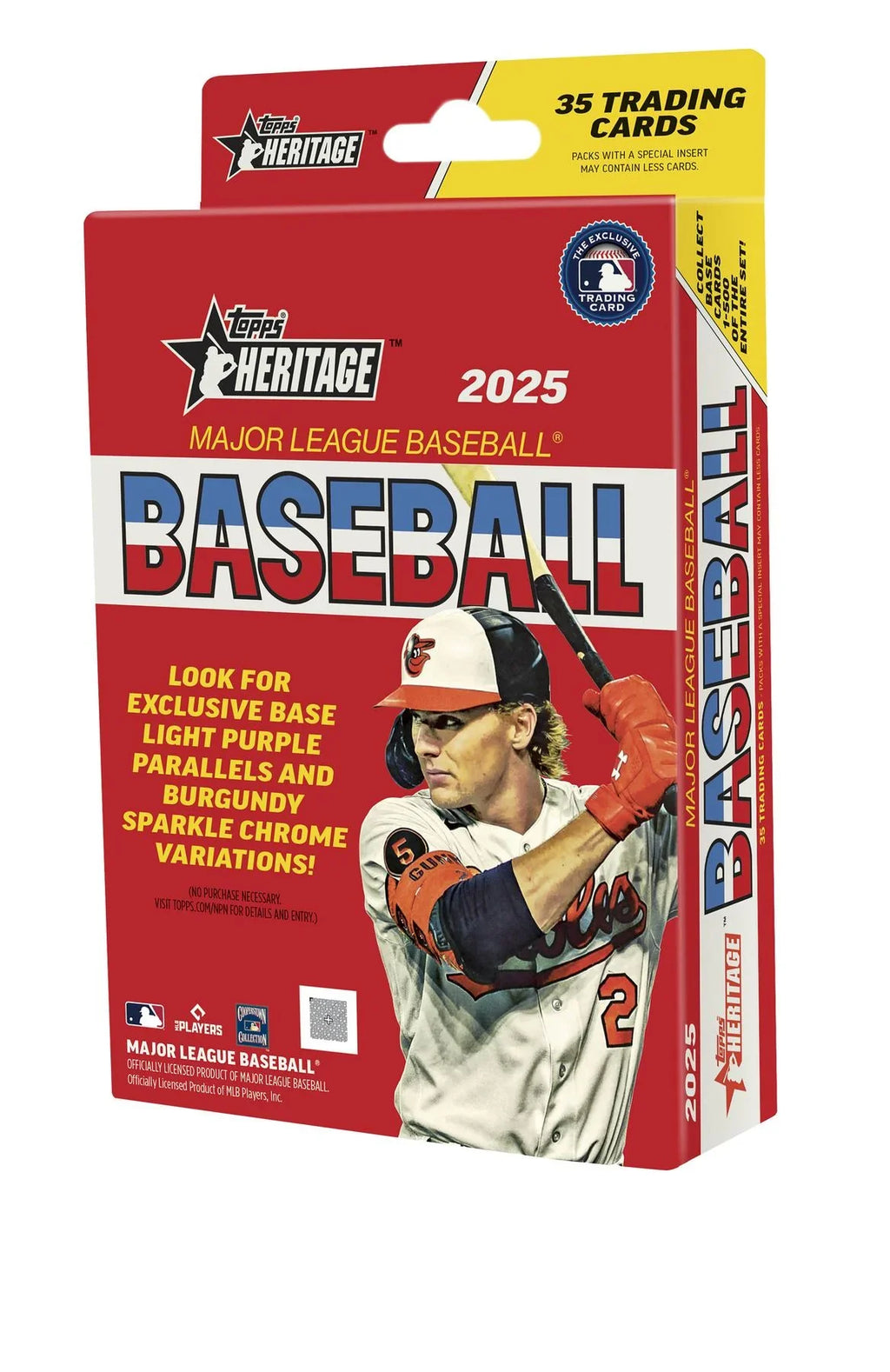 2025 Topps Heritage Baseball Hanger Box (Ships Sealed Only)