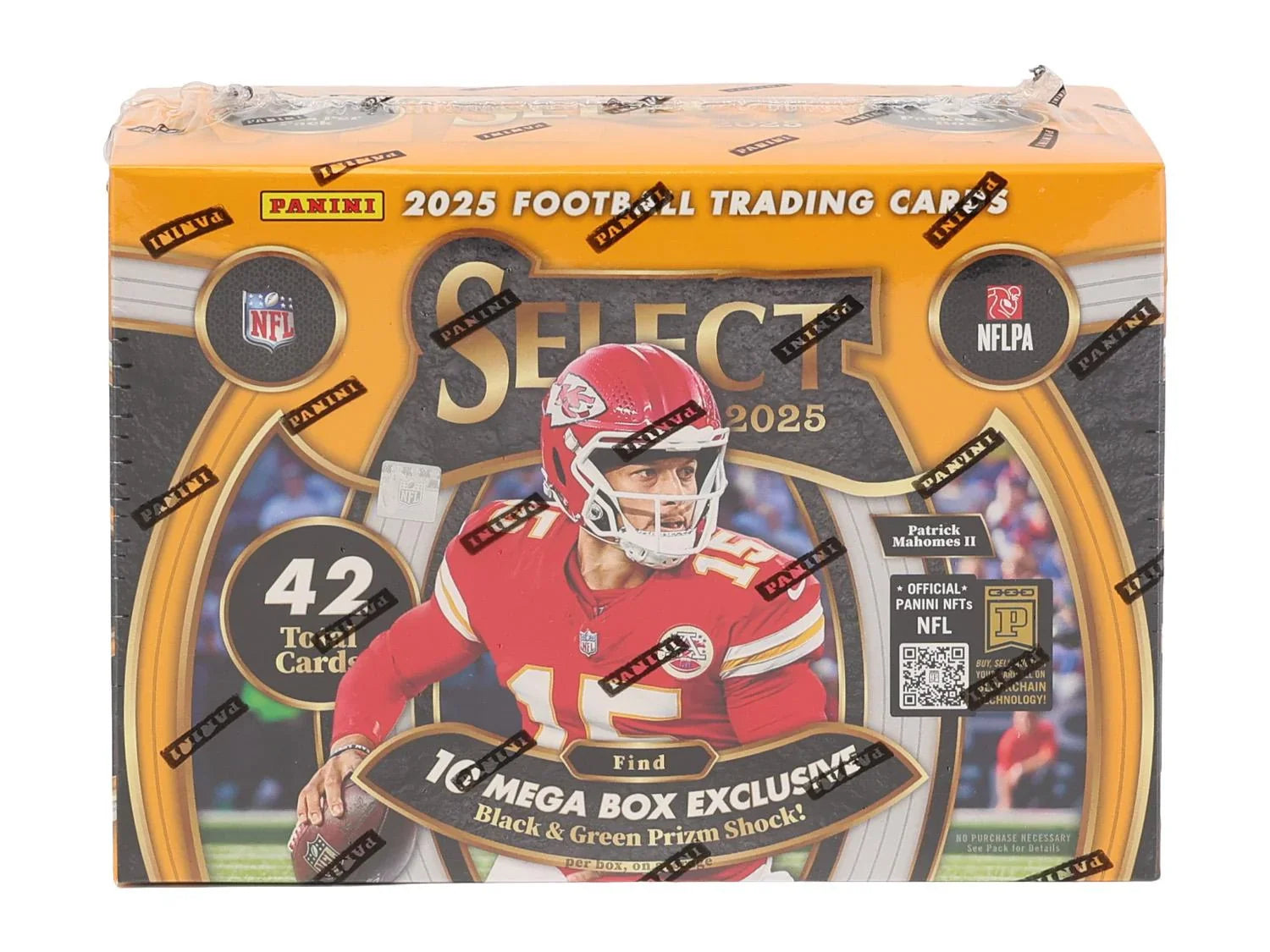 2025 Panini Select Football Mega Box Black Green Prizm Shock (Ships Sealed Only)