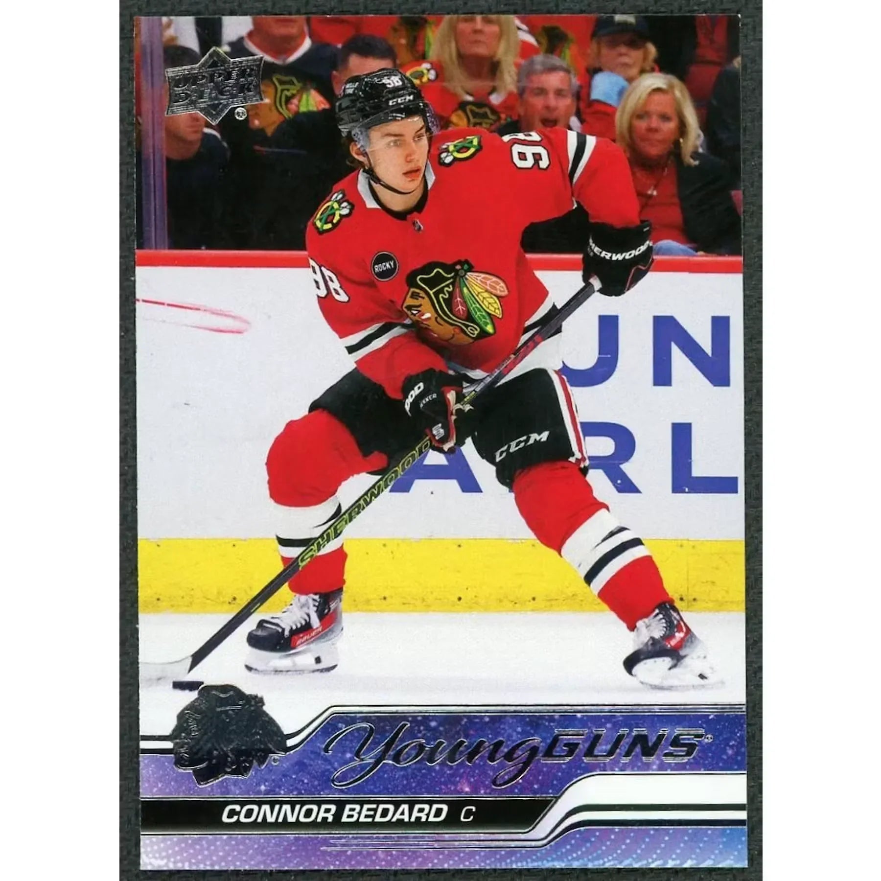 2023-24 Upper Deck Series 2 Connor Bedard Young Guns #451 - D1