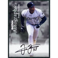 Frank Thomas Signed 1999 Skybox Autographics Card