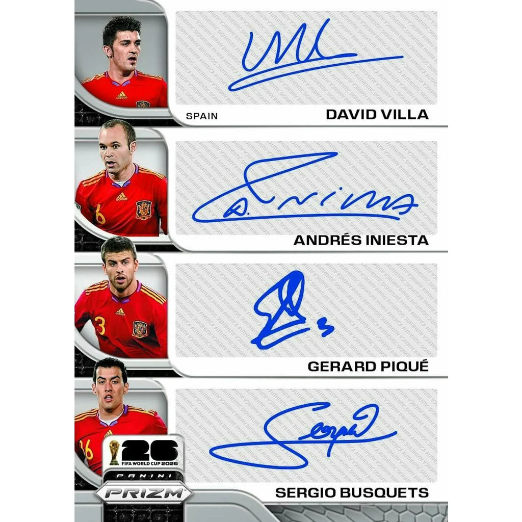 2026 Panini Prizm FIFA World Cup Soccer Hobby Box Presell Releases Jun 17th 2026 (Ships Sealed Only)