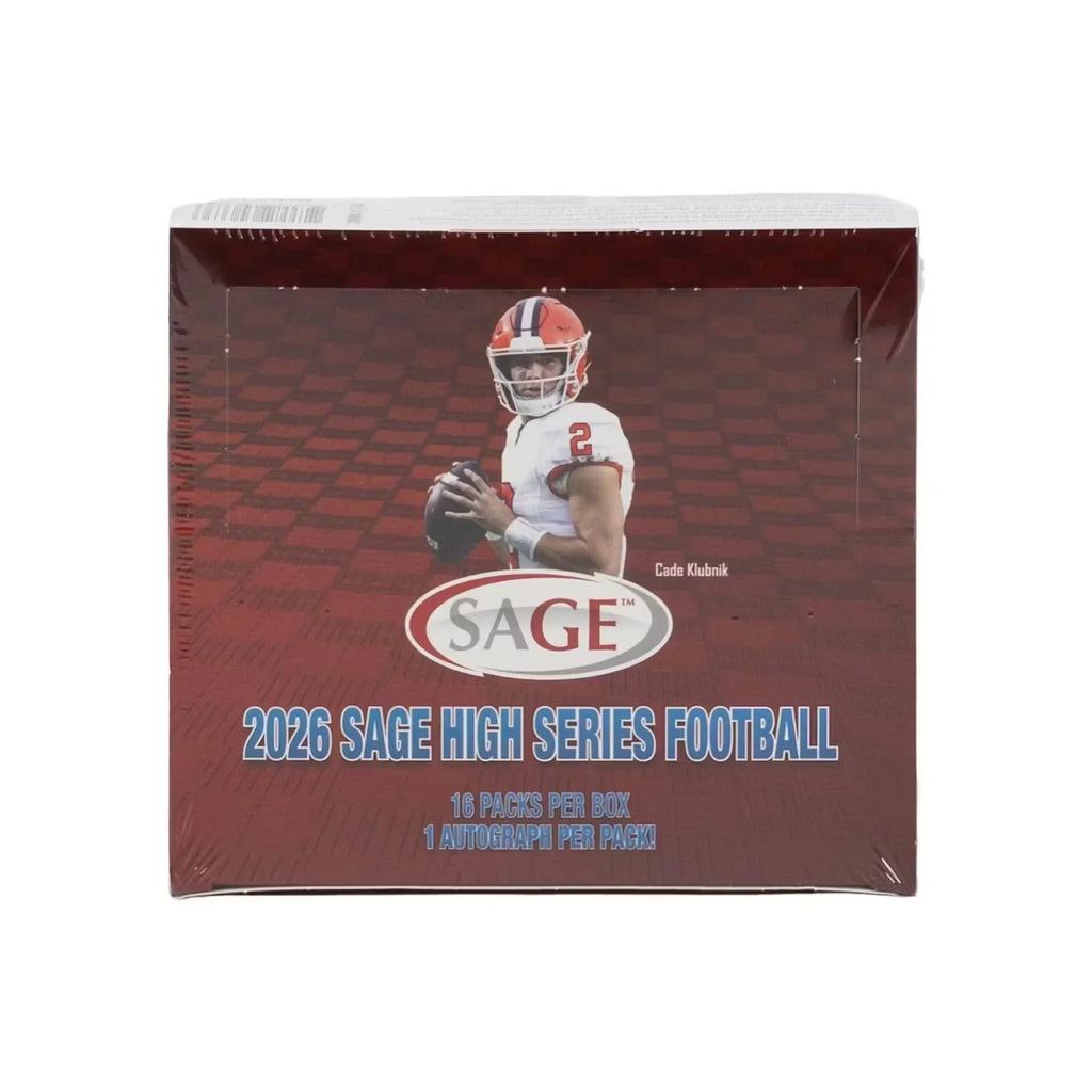 2026 Sage High Series Football Hobby Box (Ships Sealed Only)