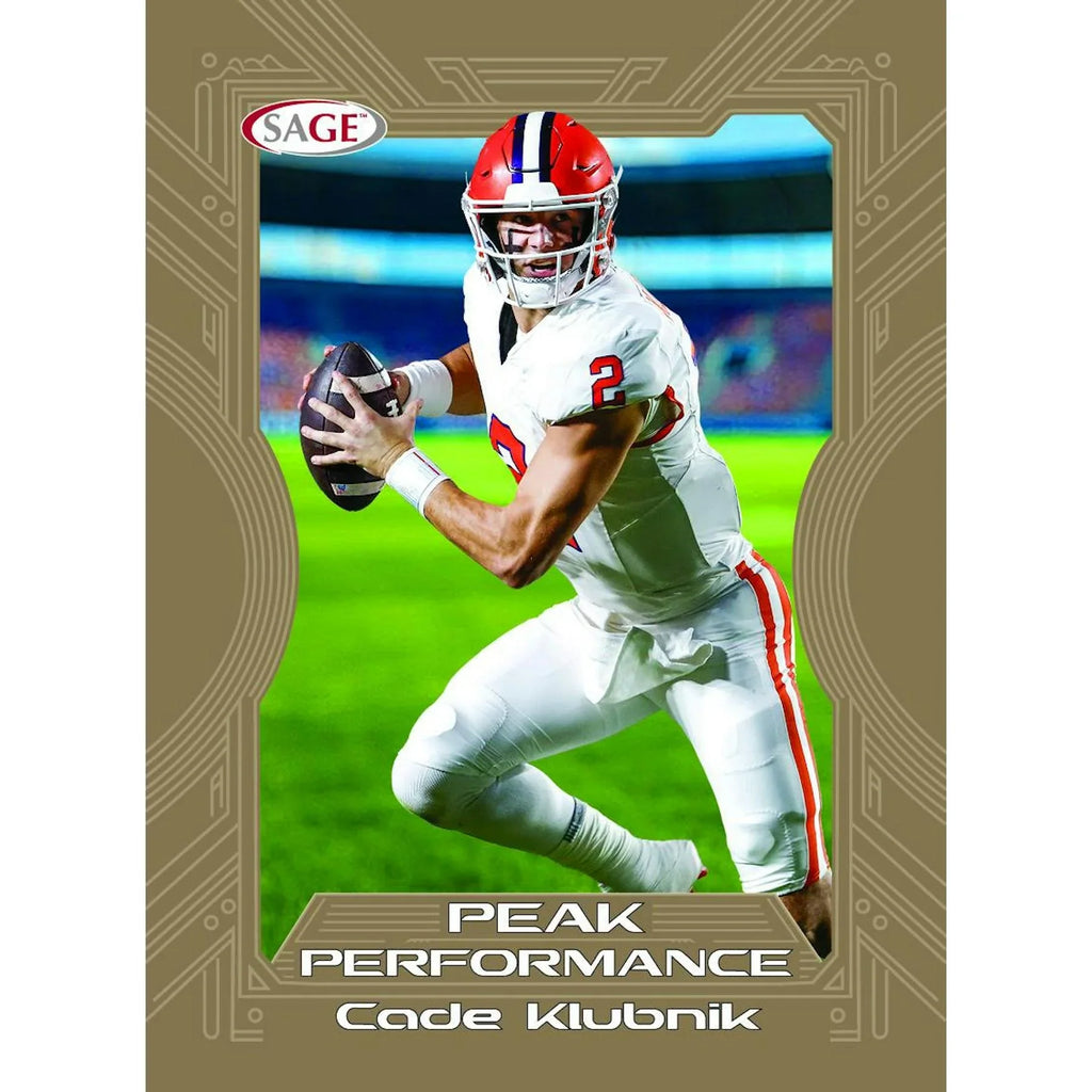 2026 Sage High Series Football Hobby 16 Box Case (Ships Sealed Only)