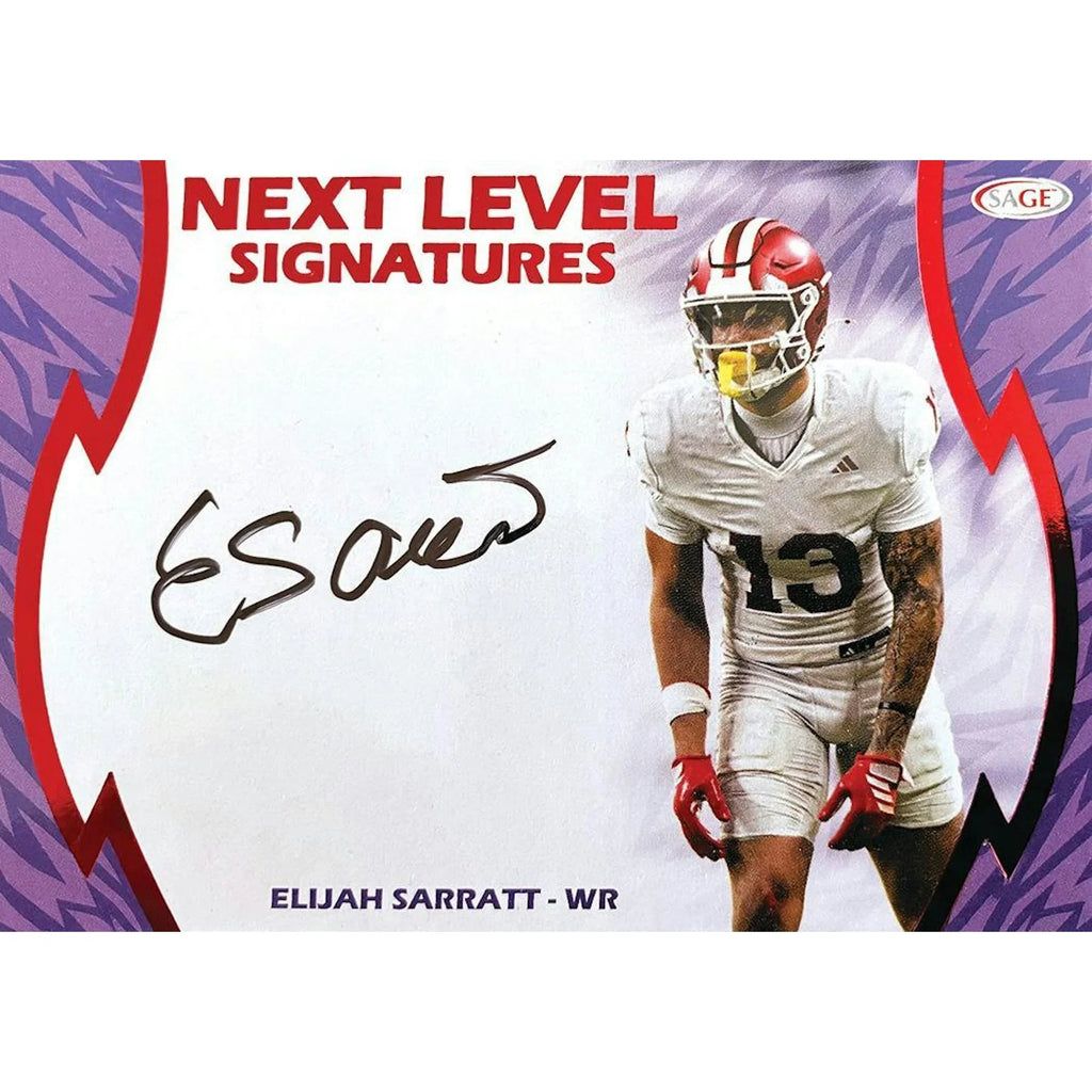 2026 Sage High Series Football Hobby 16 Box Case (Ships Sealed Only)