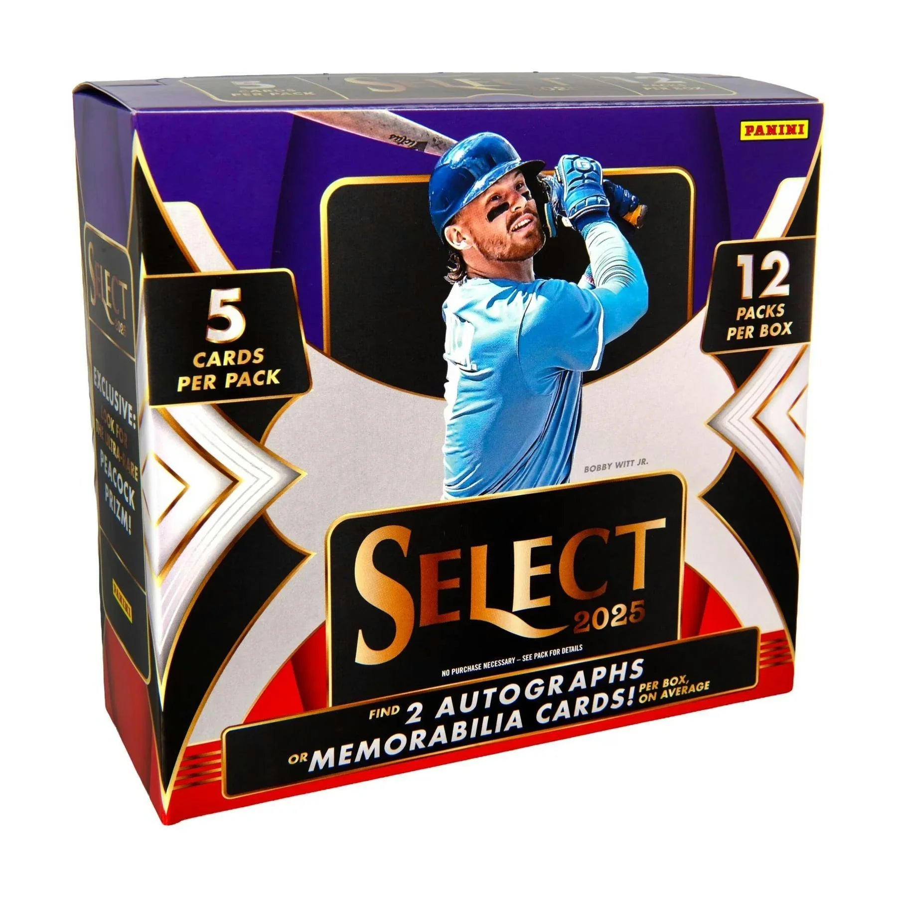 2025 Panini Select Baseball Hobby Preferred 20 Box Case (Ships Sealed Only) - D1