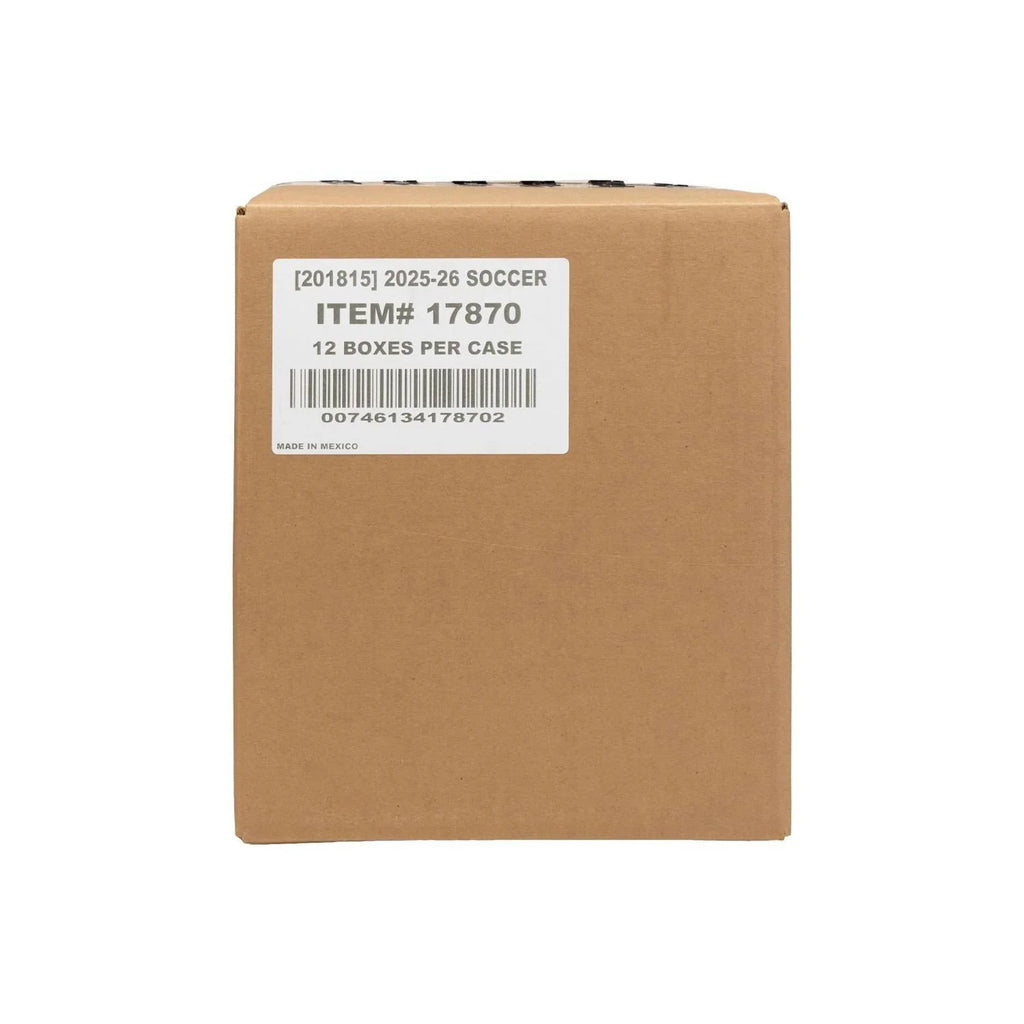 2025 26 Panini Donruss Road to FIFA World Cup Soccer Hobby International 12 Box Case (Ships Sealed Only)