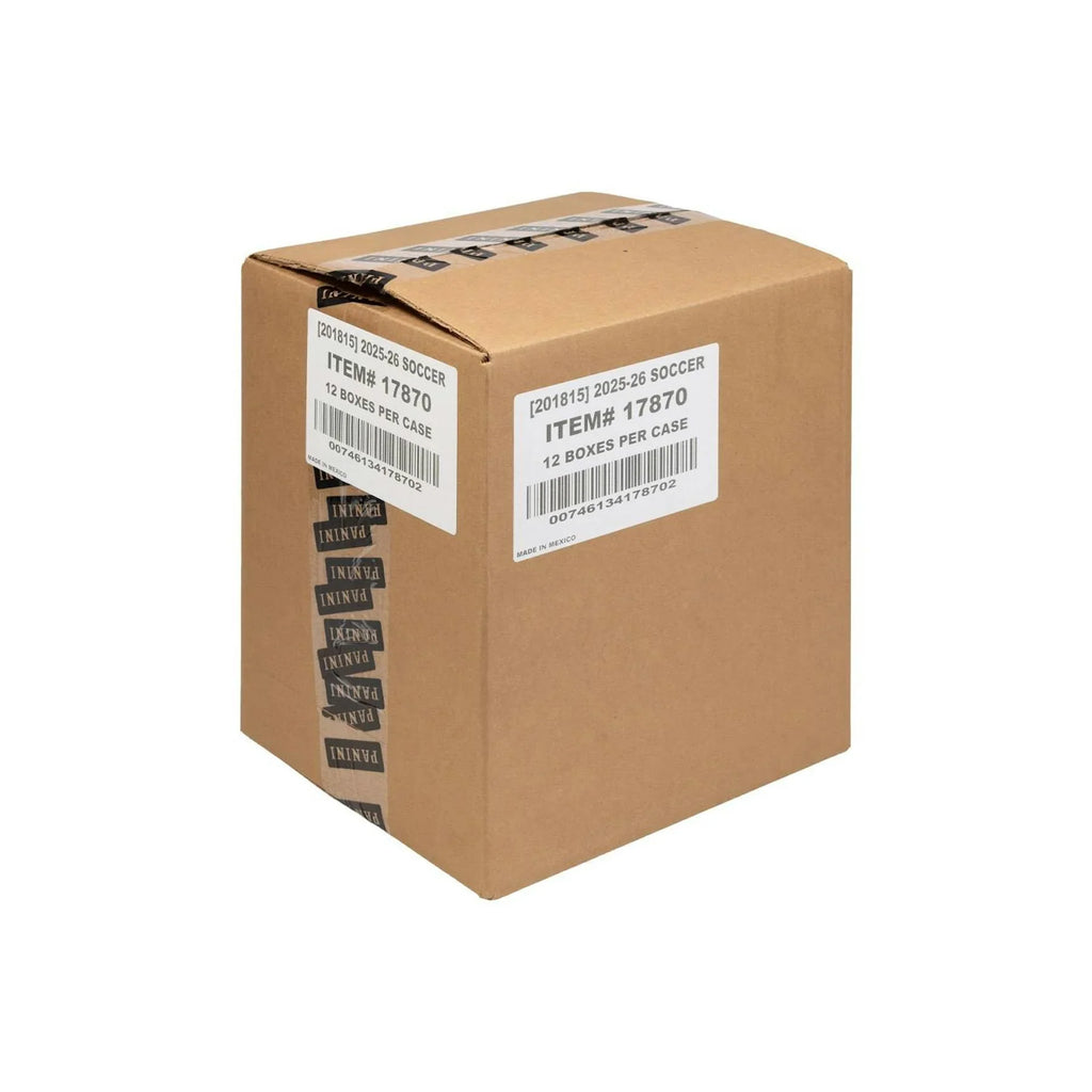 2025 26 Panini Donruss Road to FIFA World Cup Soccer Hobby International 12 Box Case (Ships Sealed Only)