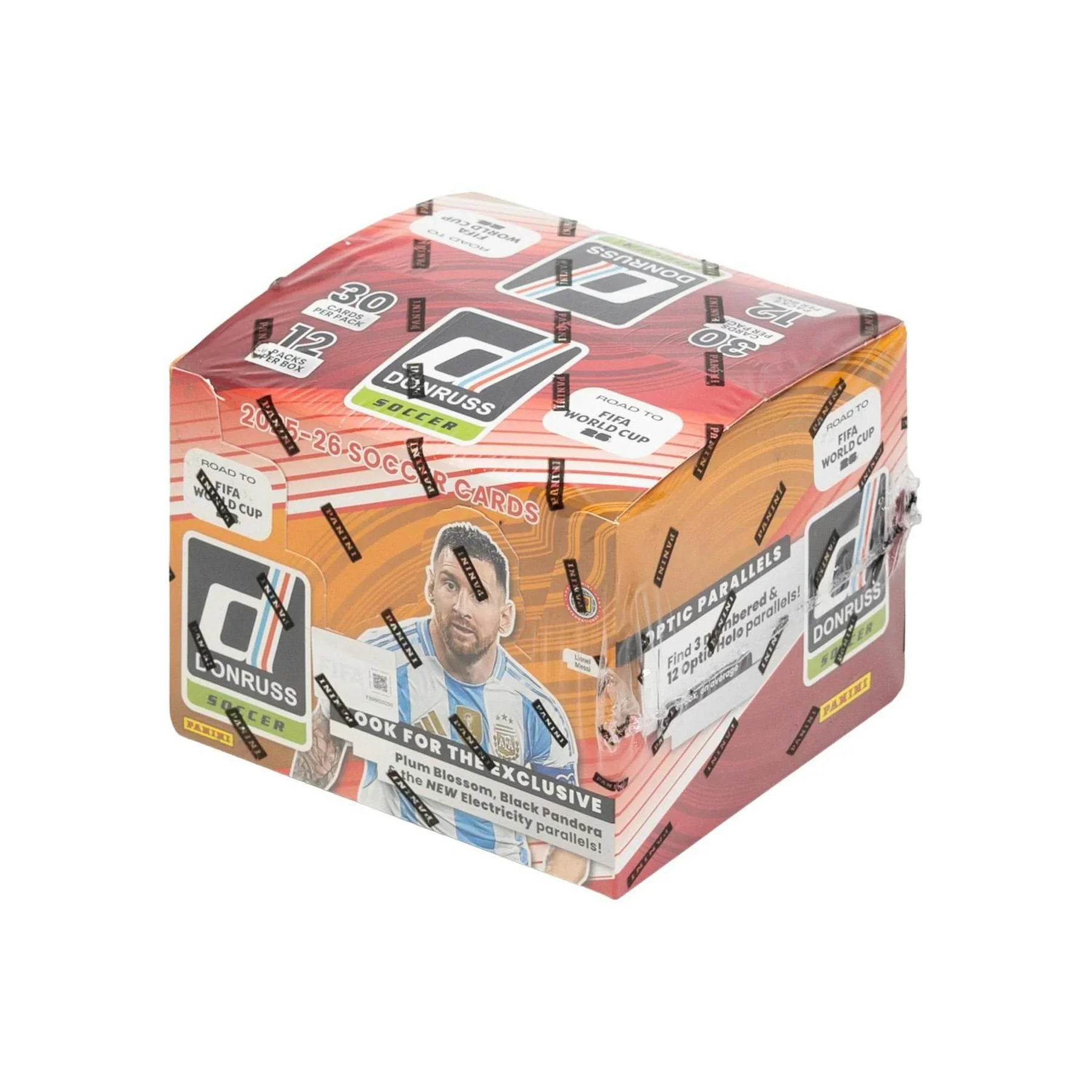 2025 26 Panini Donruss Road to FIFA World Cup Soccer Hobby International 12 Box Case (Ships Sealed Only)