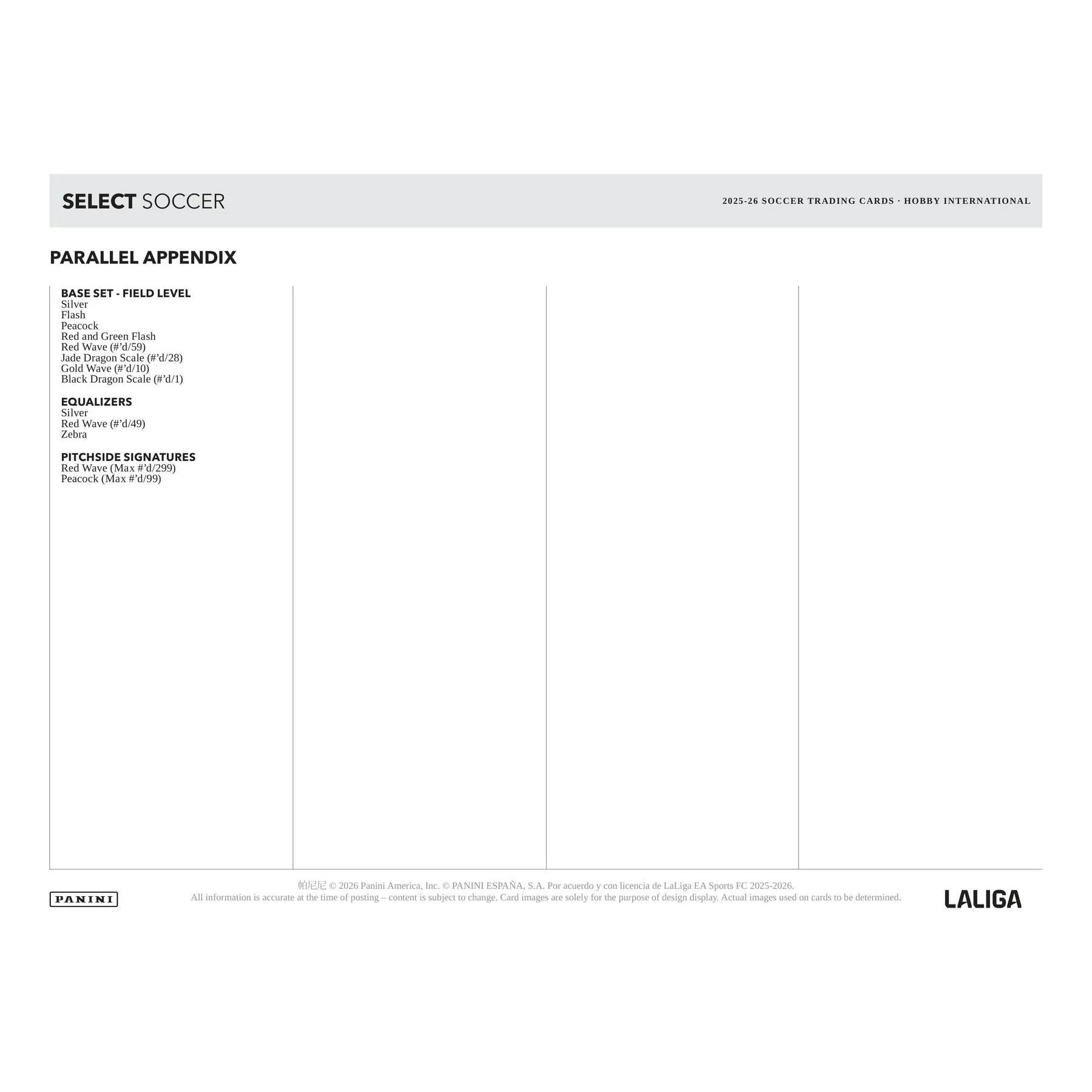 2025 26 Panini Select La Liga Soccer Hobby International 12 Box Case (Ships Sealed Only)