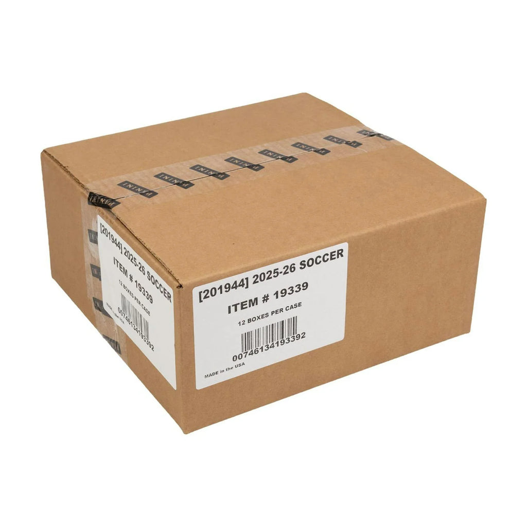 2025 26 Panini Select La Liga Soccer Hobby International 12 Box Case (Ships Sealed Only)