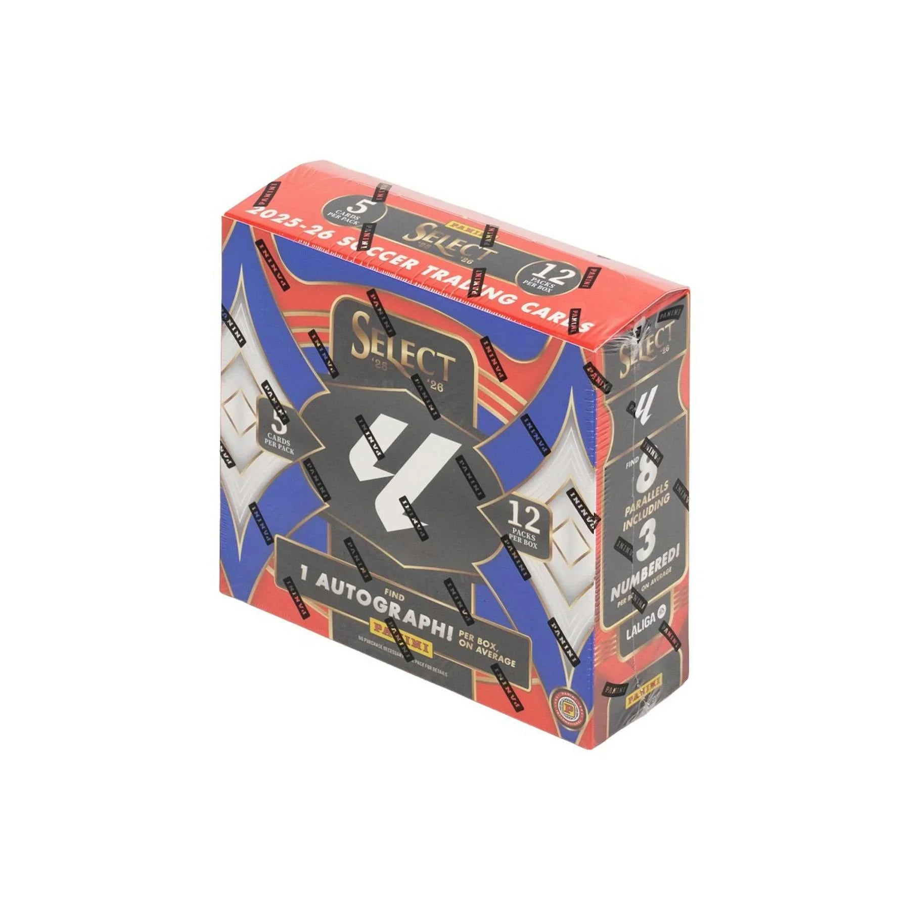 2025 26 Panini Select La Liga Soccer Hobby International 12 Box Case (Ships Sealed Only)