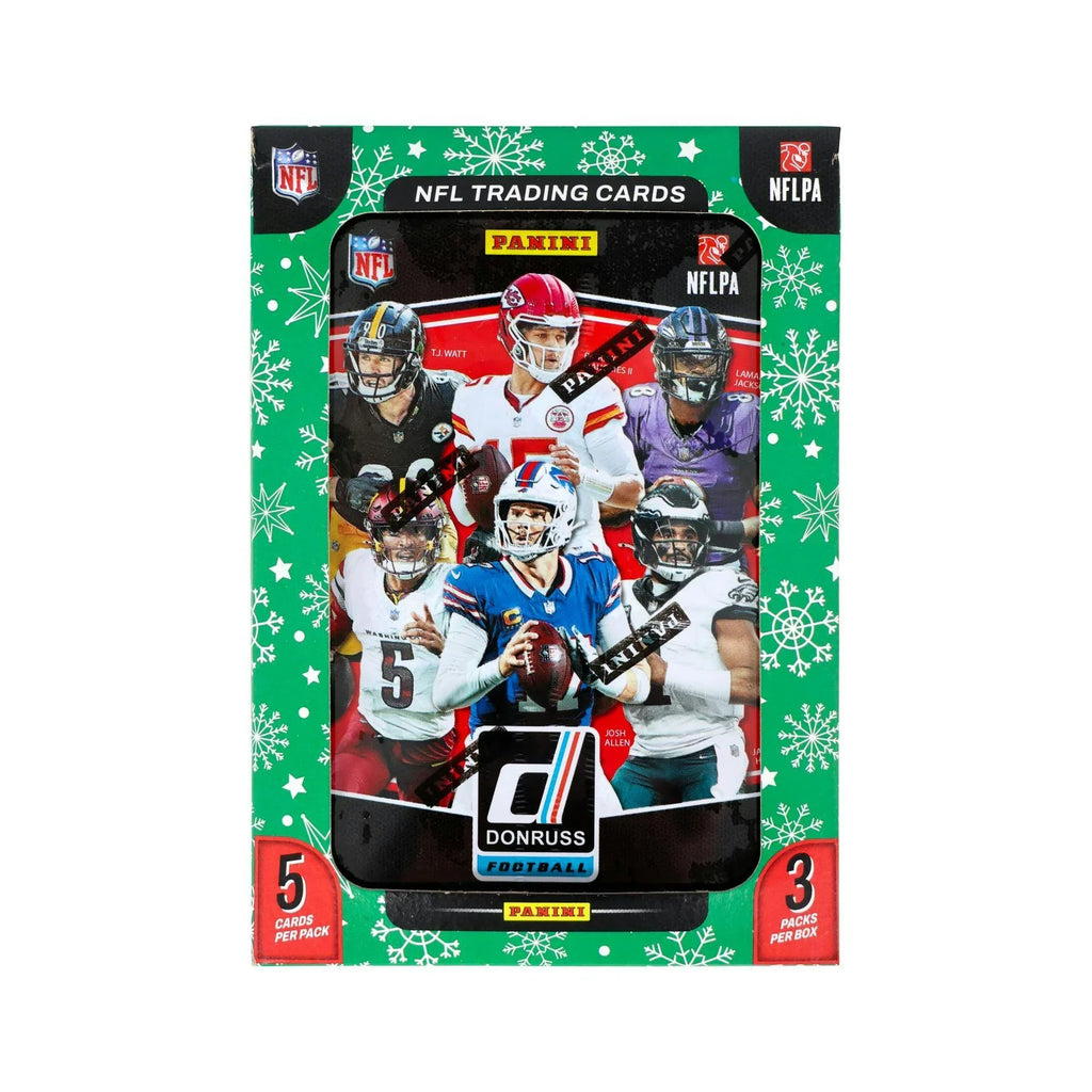 2025 Panini Donruss Football Winter Holiday 60 Tin Case Box (Ships Sealed Only)
