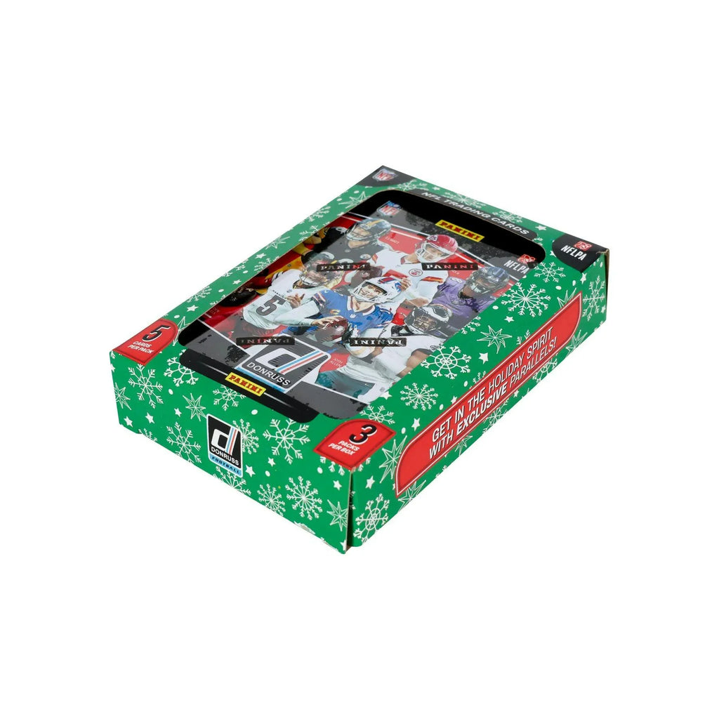 2025 Panini Donruss Football Winter Holiday 60 Tin Case Box (Ships Sealed Only)