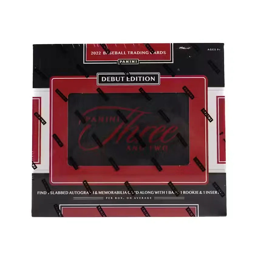 2022 Panini Three and Two Baseball Hobby Box (Ships Sealed Only)