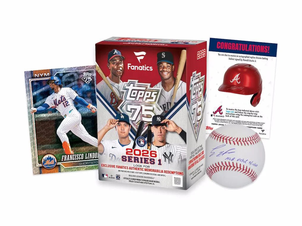 2026 Topps Series 1 Baseball Fanatics Blaster 40 Box Case (Ships Sealed Only) - D1