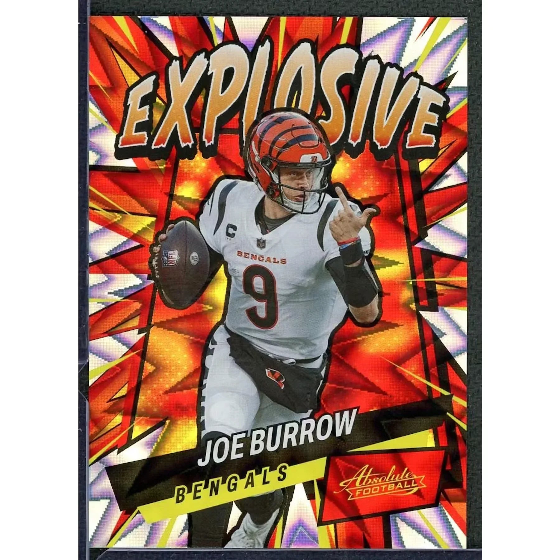 Joe Burrow 2022 Panini Absolute Explosive #E2 Card