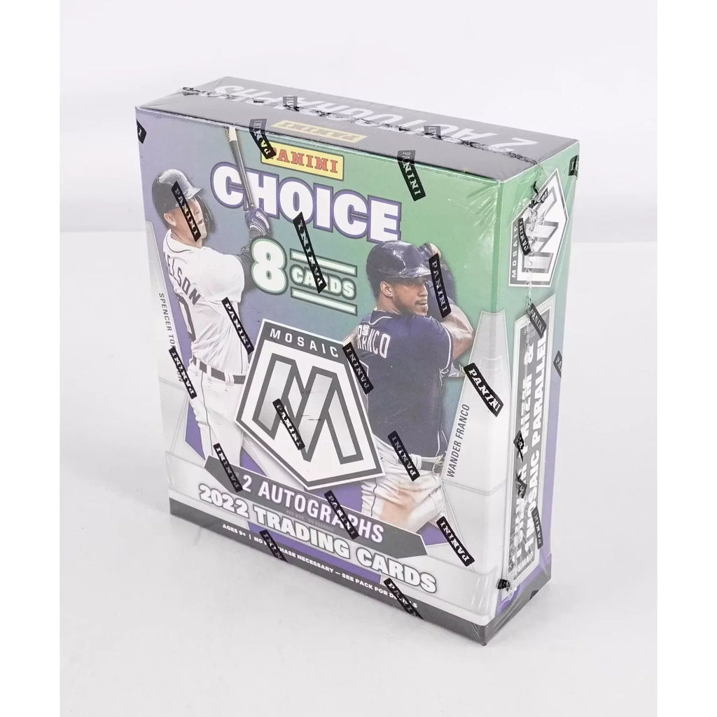 2022 Panini Mosaic Choice Baseball Hobby Box (Ships Sealed Only)