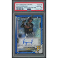2021 Bowman Chrome Baseball #CPALP Liover Peguero Choice Refractor Prospect Rookie Auto #132/150 PSA 10 132 Card