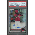 2022 Bowman Chrome Mega Box Baseball #BMAED Elly De La Cruz Rookie Auto PSA 10 (GEM MT) (Ships Sealed Only)