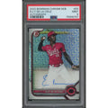 Elly De La Cruz 2022 Bowman Chrome Mega Box Rookie Autograph | PSA 9 (Ships Sealed Only)