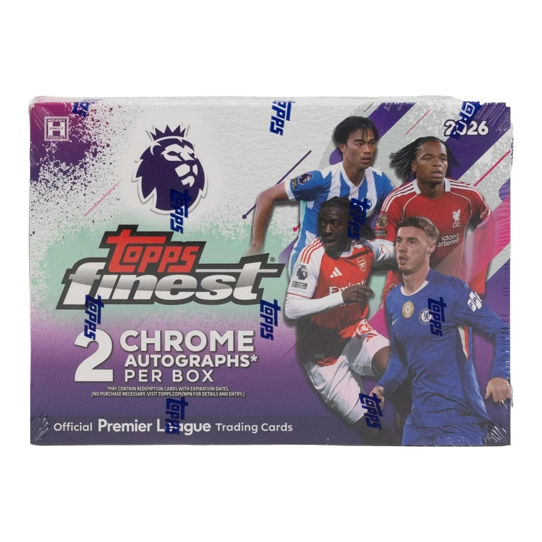 2025 26 Topps Finest Premier League Hobby Box (Ships Sealed Only)