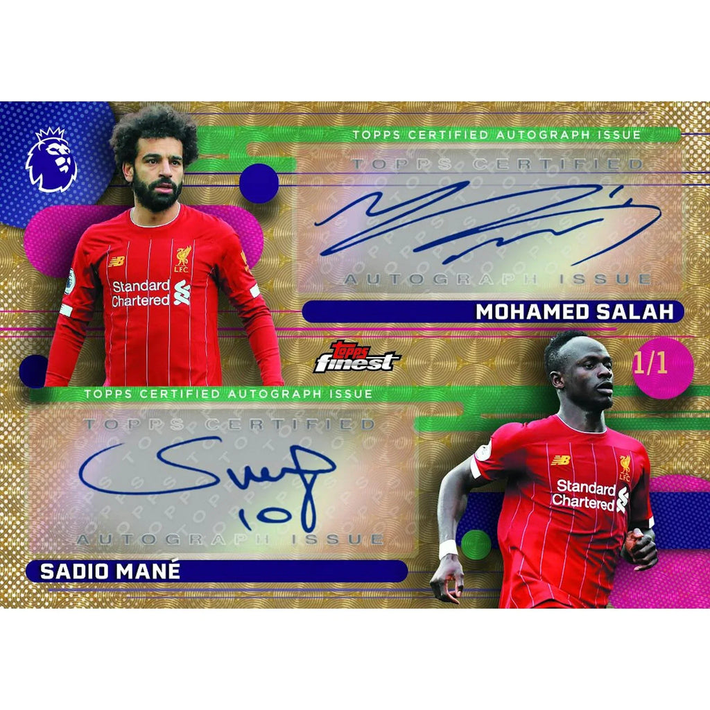 2025 26 Topps Finest Premier League Hobby Box (Ships Sealed Only)