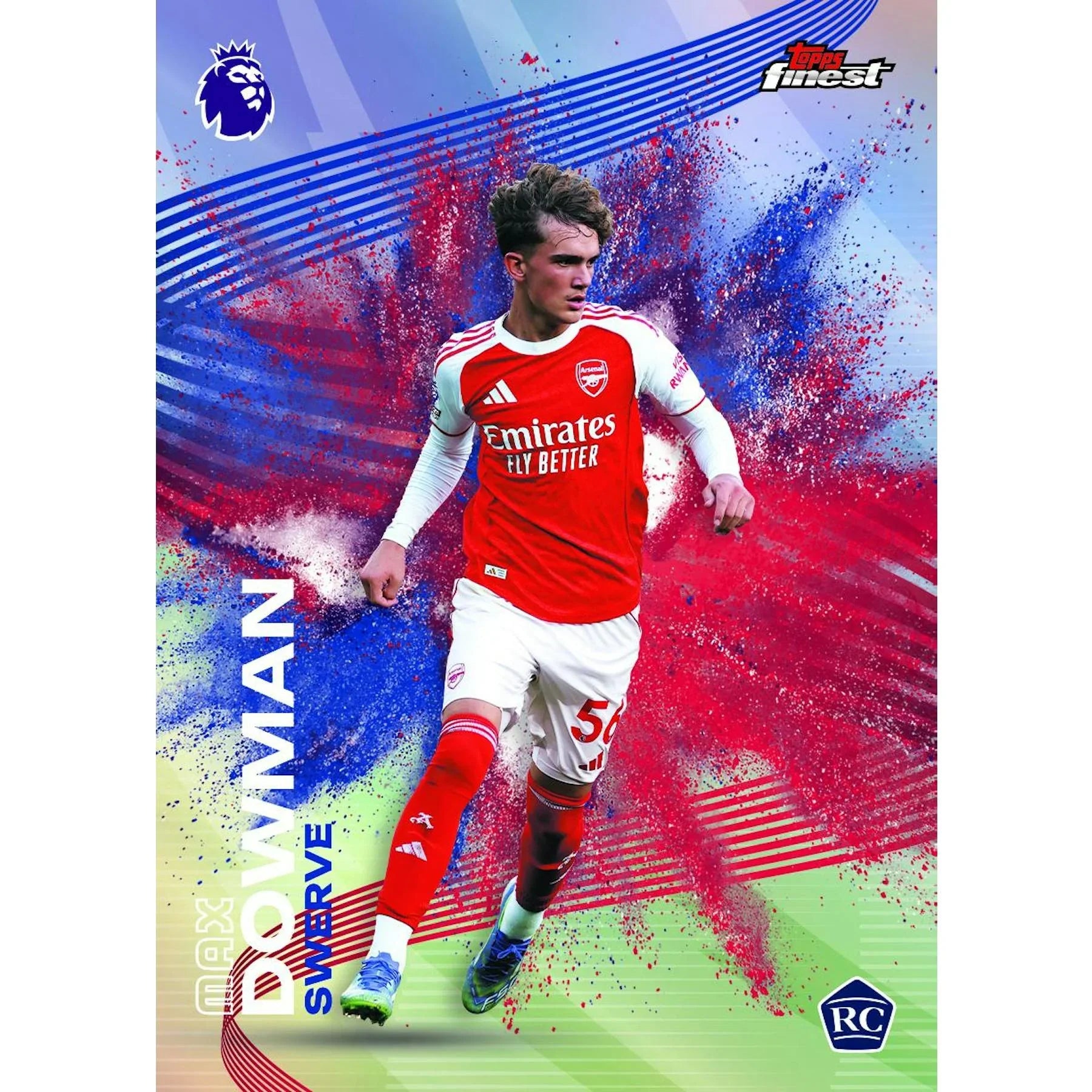 2025 26 Topps Finest Premier League Hobby Box (Ships Sealed Only)