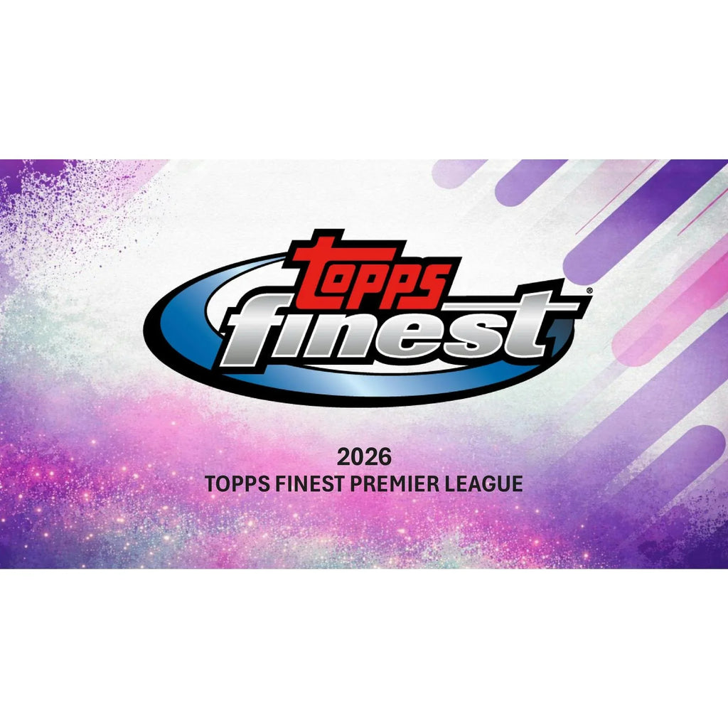 2026 Topps Finest Premier League EPL Soccer Hobby 8 Box Case (Ships Sealed Only)