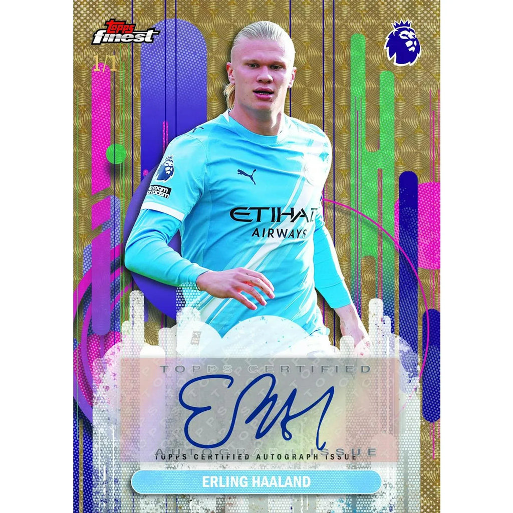 2026 Topps Finest Premier League EPL Soccer Hobby 8 Box Case (Ships Sealed Only)