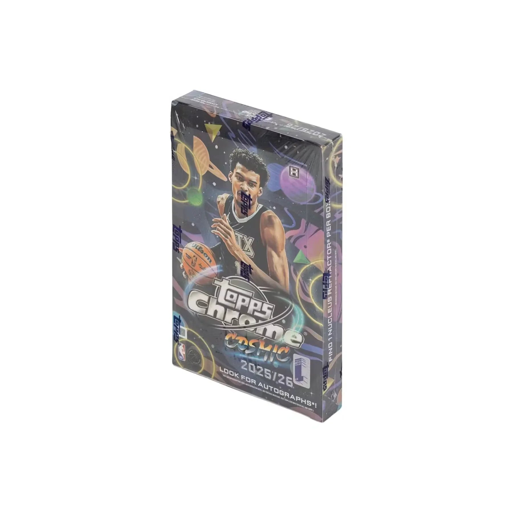 2025 26 Topps Cosmic Chrome Basketball Hobby Box First Day Issue (Ships Sealed Only)