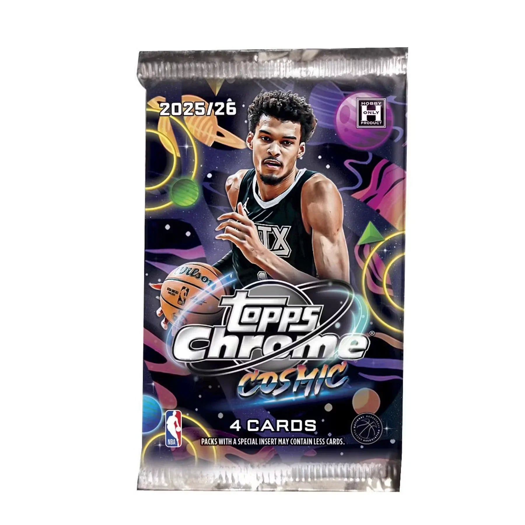2025 26 Topps Cosmic Chrome Basketball Hobby Box First Day Issue (Ships Sealed Only)