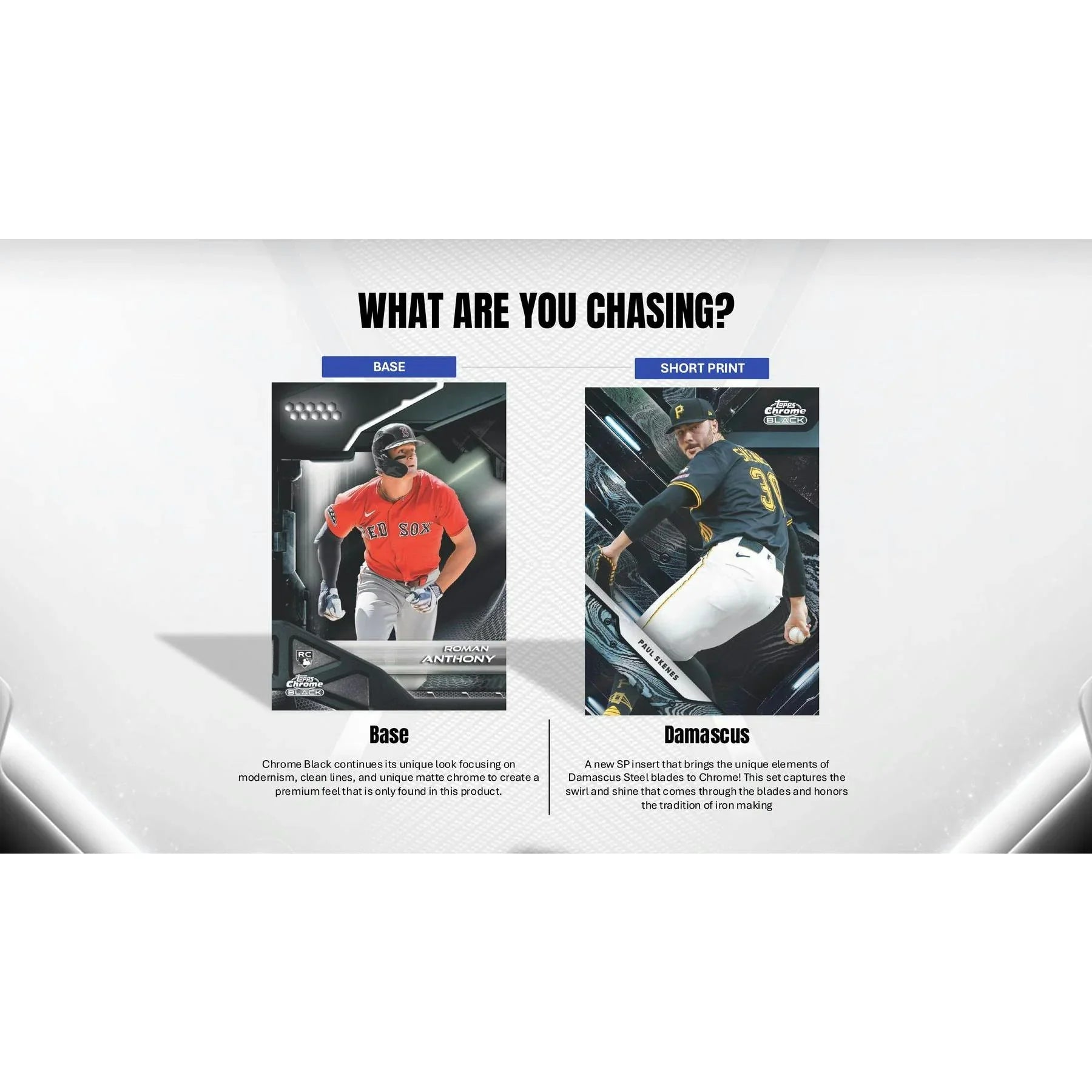 2026 Topps Chrome Black Baseball Hobby Box (Ships Sealed Only) - D