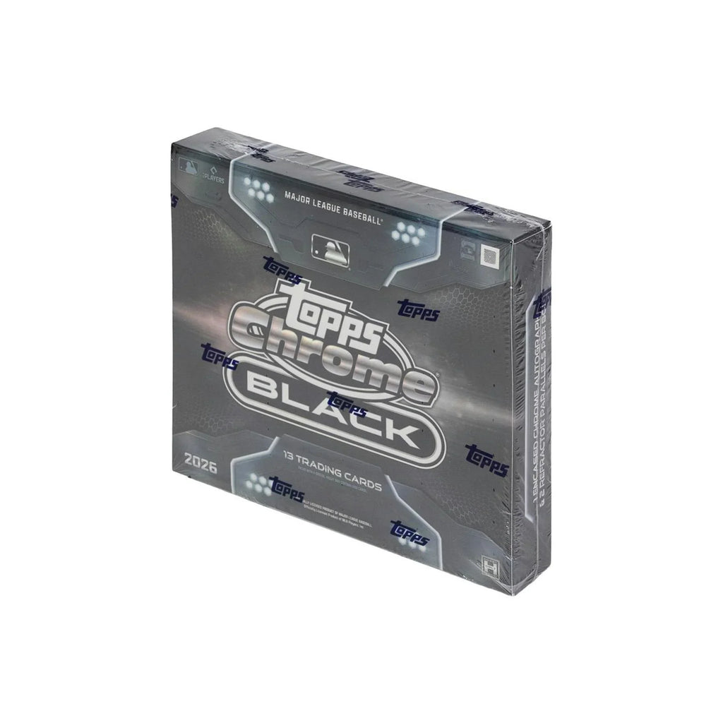 2026 Topps Chrome Black Baseball Hobby Box (Ships Sealed Only) - D