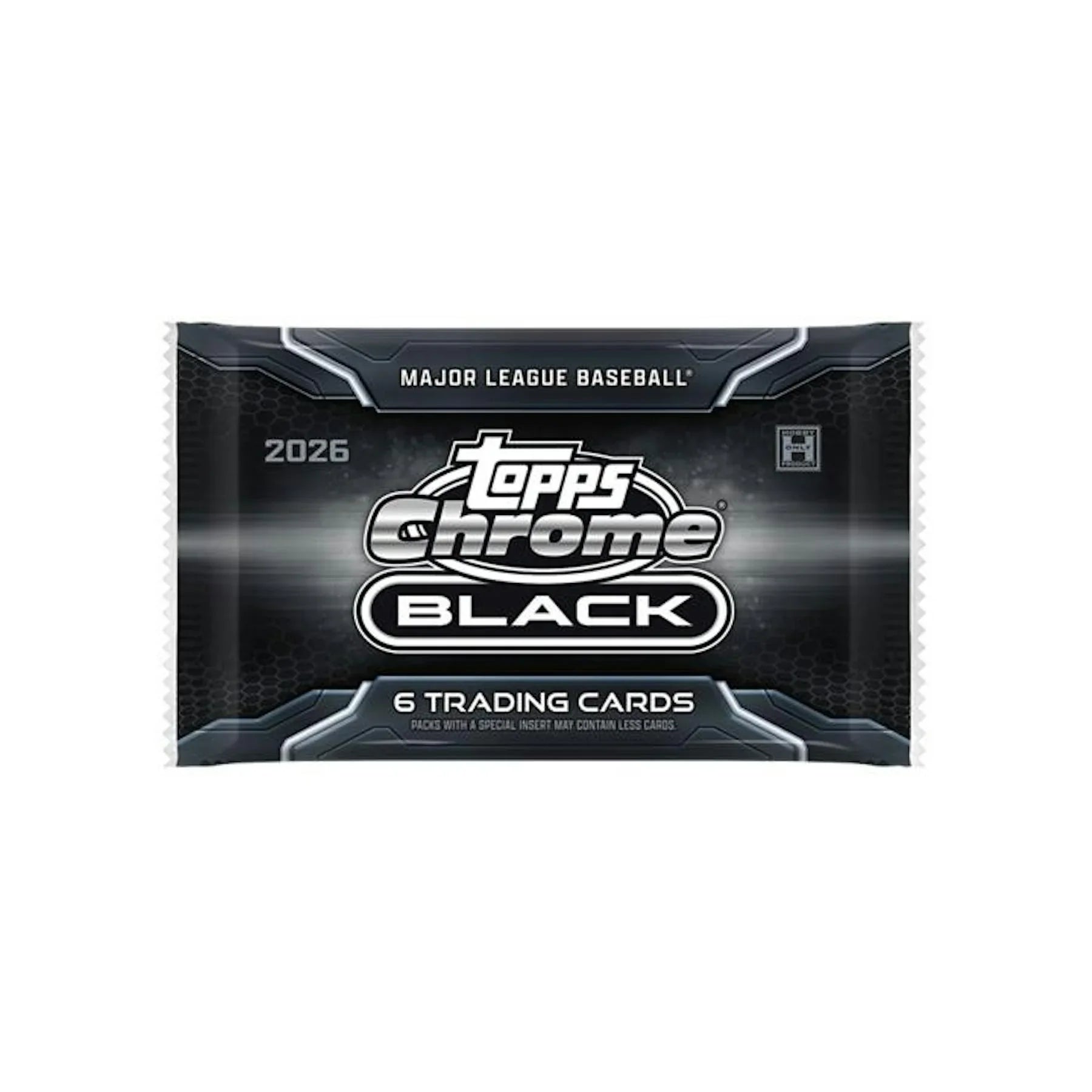 2026 Topps Chrome Black Baseball Hobby Box (Ships Sealed Only) - D
