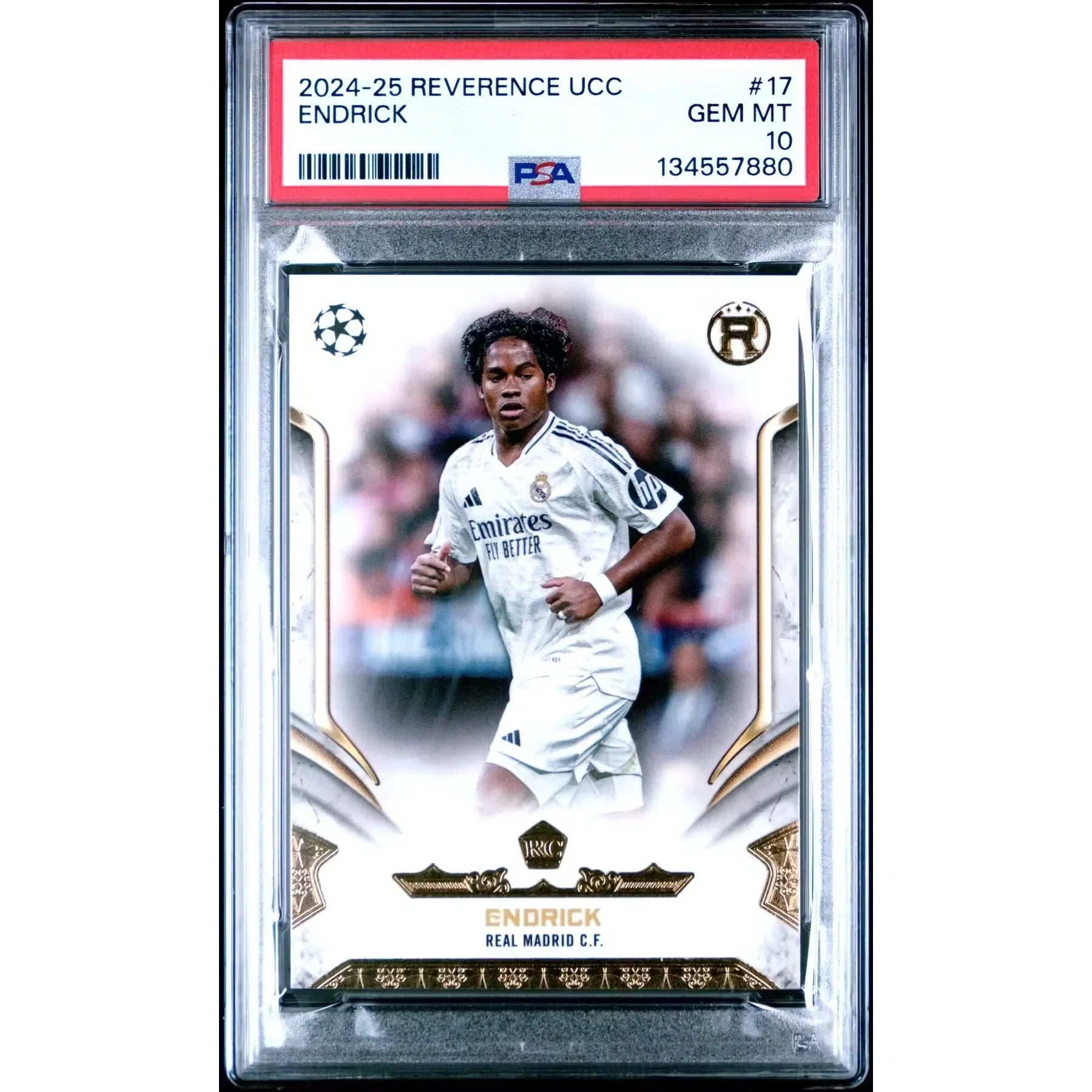 Endrick 2024-25 Topps Reverence Rookie Card #17 | PSA 10