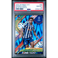 Rodrigo Mora 2024-25 Topps Finest Blue Raywave #80 | PSA 10